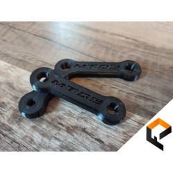 Obturateurs cale pied passager MT07