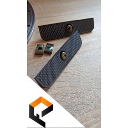 Obturateur cale pied passager Aprilia RSV4 et TUONO V4