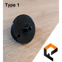 Bouton de commande de chauffage pour Renault Twingo 1.