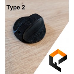 Bouton de commande de chauffage pour Renault Twingo 1.